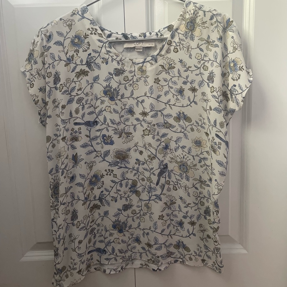 Loft Floral Blouse